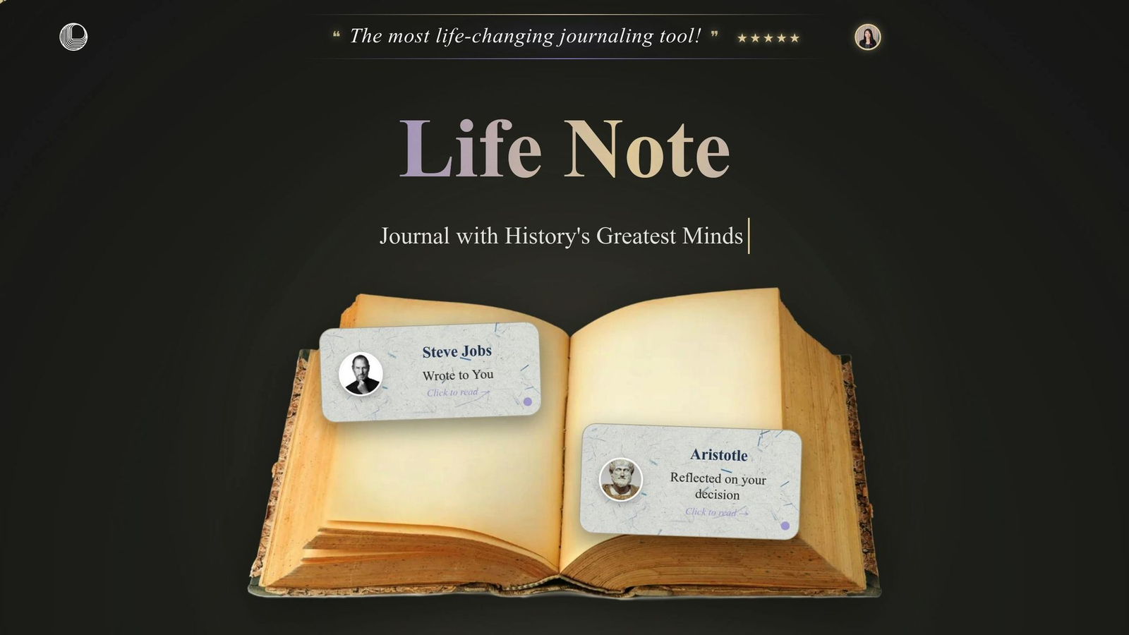 Life Note, AI Journaling for grateful journaling