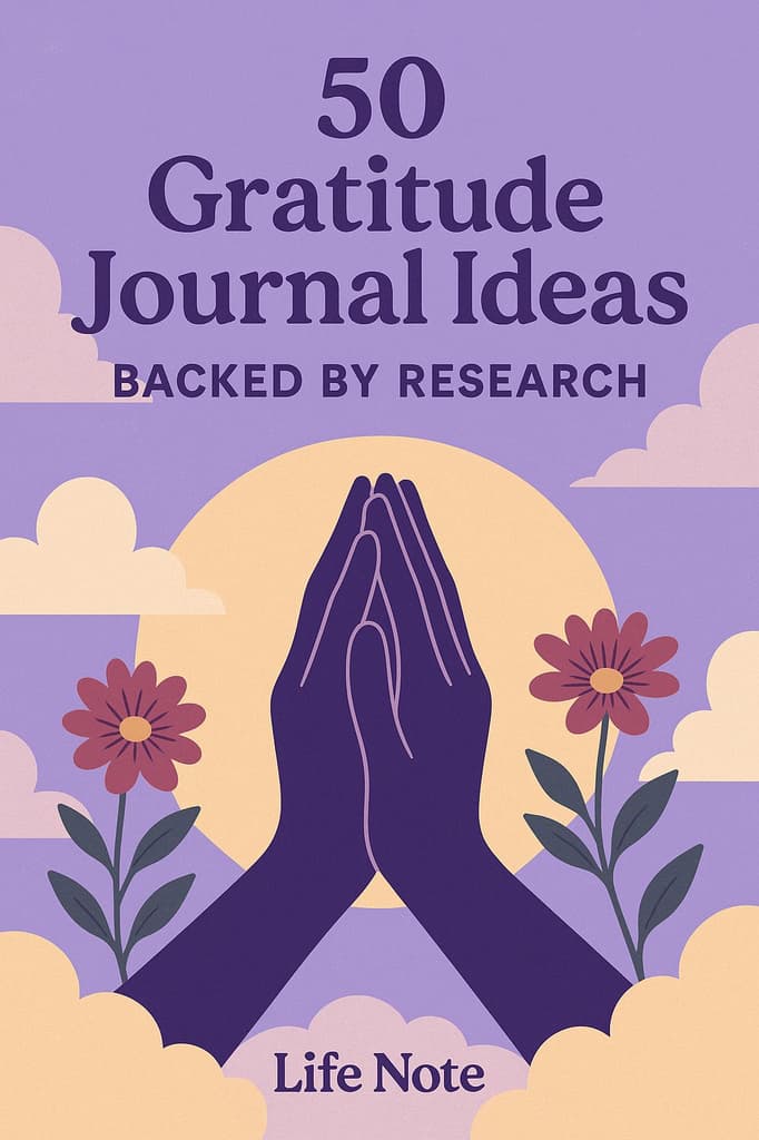 50 Gratitude Journal Ideas Backed by Research