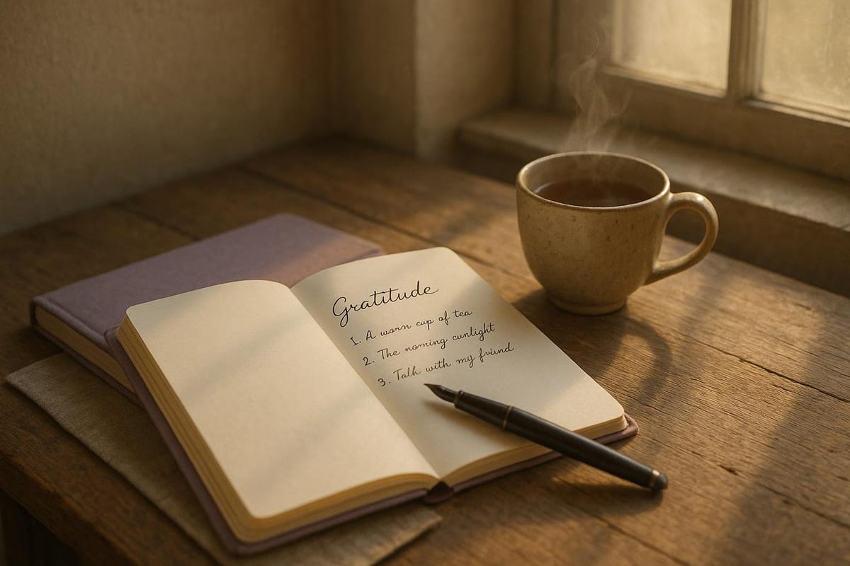 How to Start Gratitude Journaling for Stress Relief